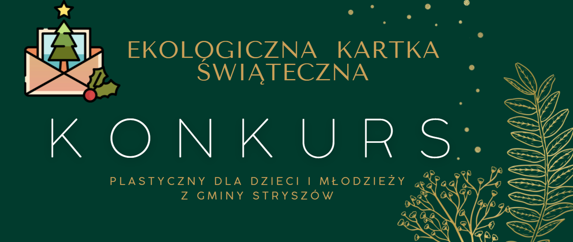EKOLOGICZNA Kartka świąteczna
