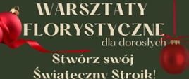warsztaty florystyczne
