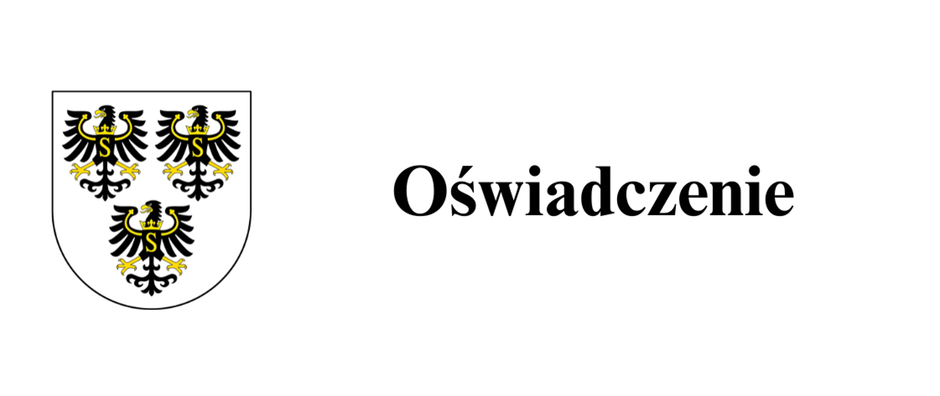 Oświadczenie 