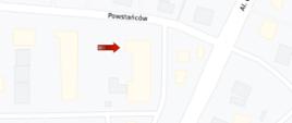 Mapa Nocnej i Świątecznej Opieki Zdrowotnej w Pruszkowie na ul Powstańców 7 