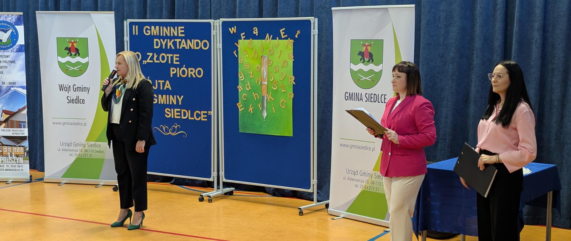 II Gminne Dyktando o "Złote Pióro Wójta Gminy Siedlce"