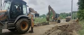 Budowa tranzytu kanalizacji lipiec 2021