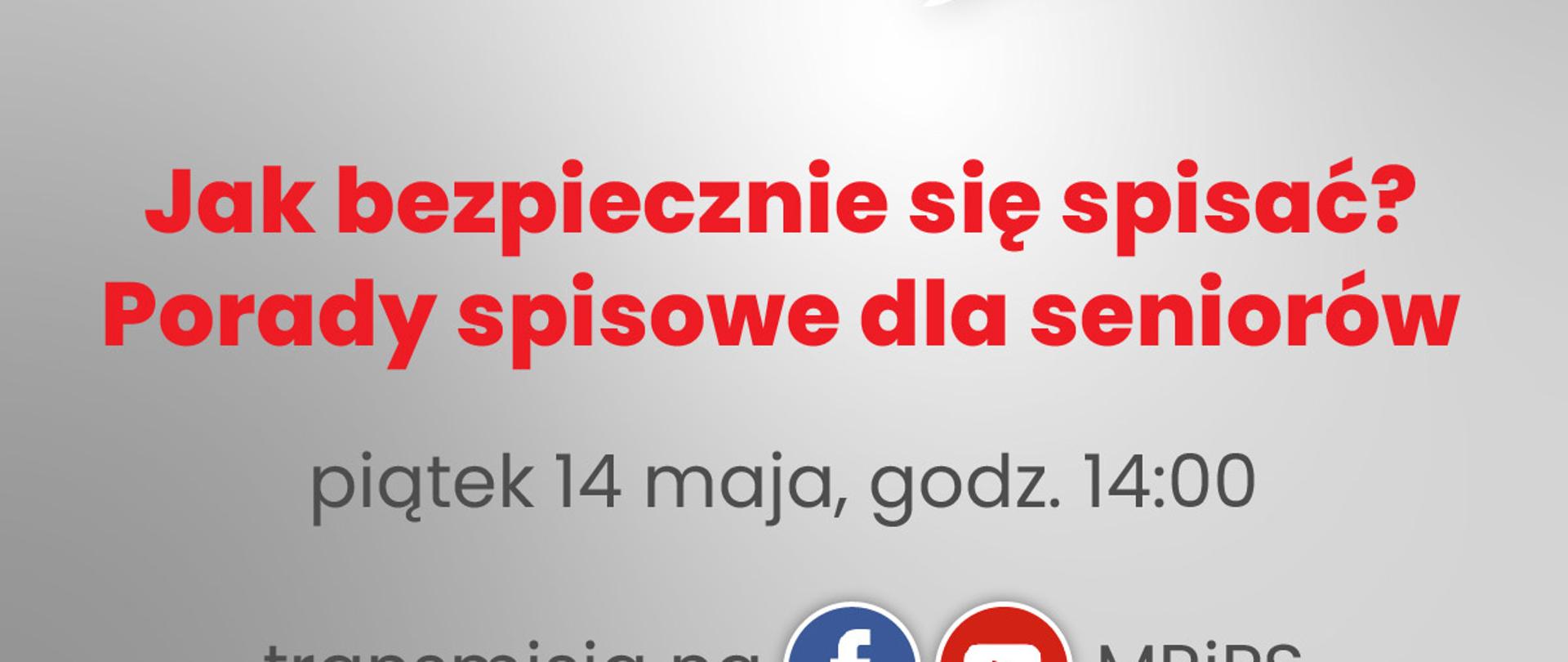 Porady spisowe dla seniorów