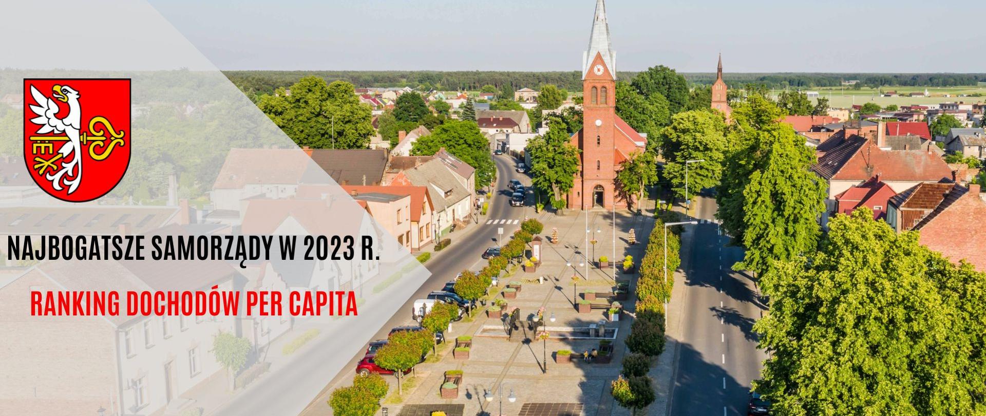 Najbogatsze samorządy w 2023 r. Ranking dochodów per capita