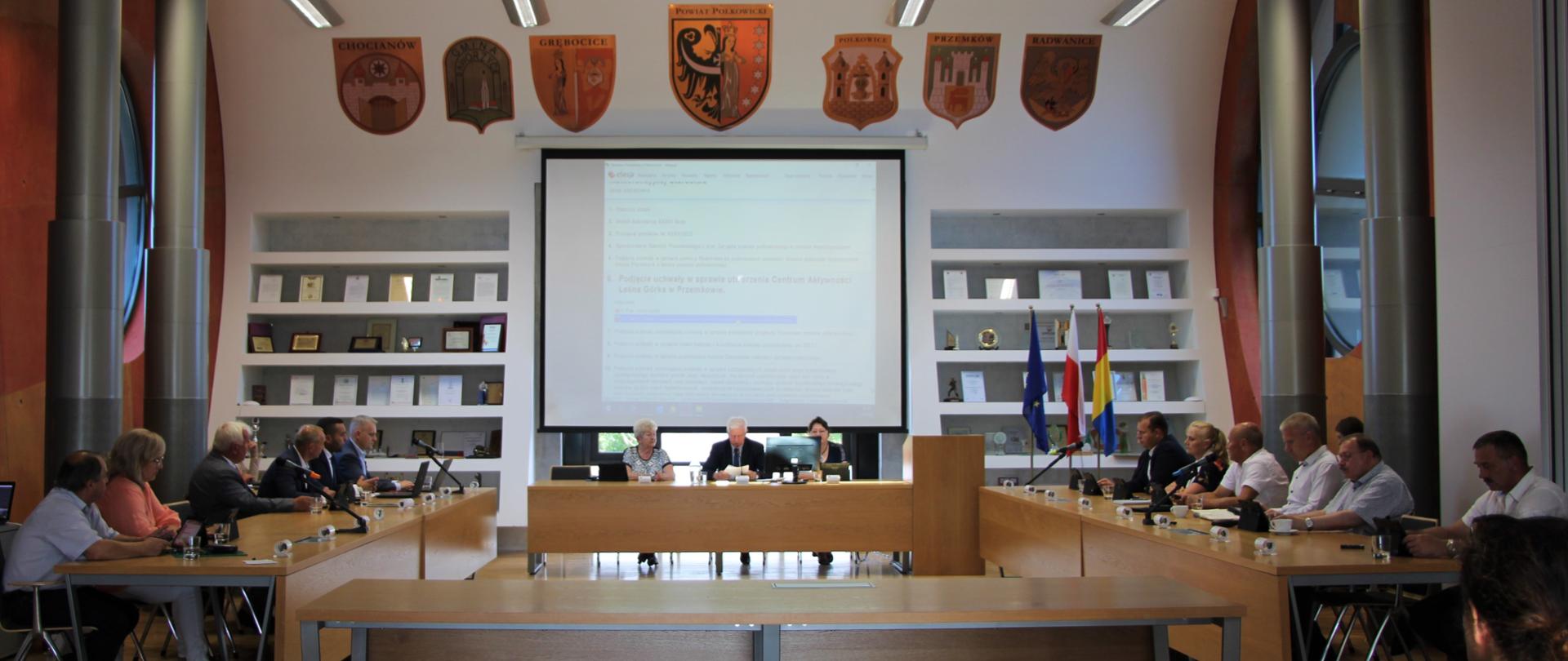 Sesja Rady Powiatu Polkowickiego