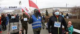 Uczestnicy marszu