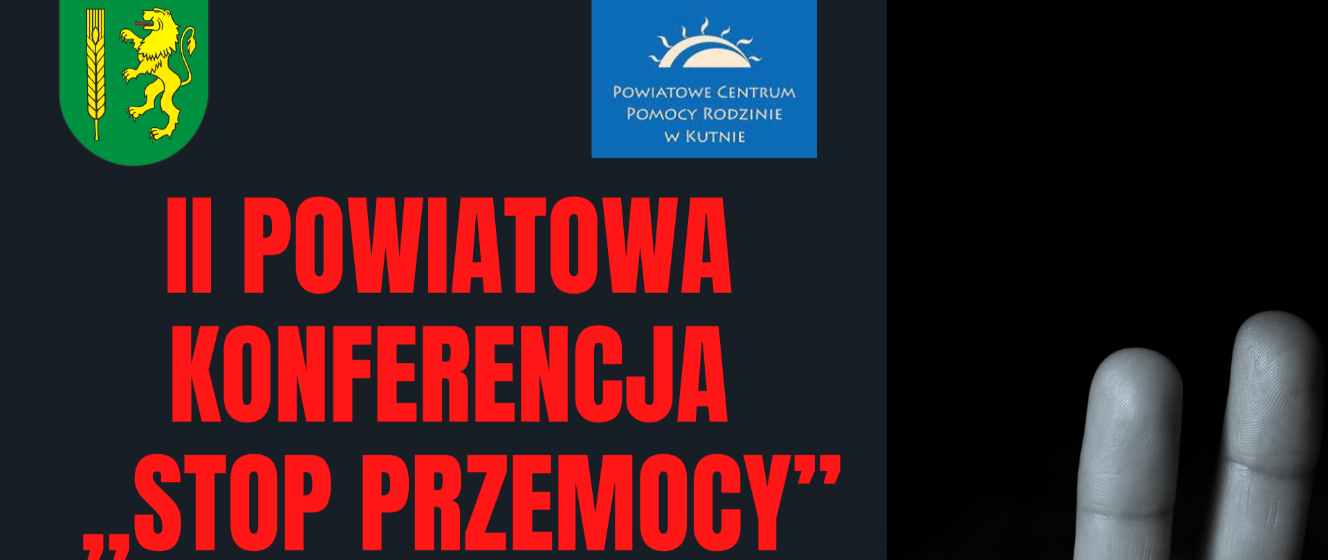 Program II Powiatowej Konferencji „Stop Przemocy”, która odbędzie się w dniu 24 listopada 2023 r. w sali konferencyjnej Zespołu Szkół Nr 1 im. Stanisława Staszica w Kutnie ul. Oporowska 7