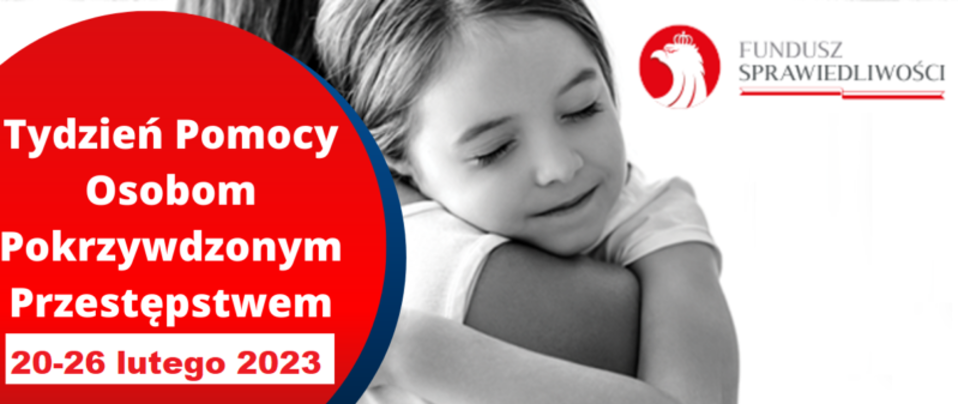 tydzień pomocy osobom pokrzywdzonym przestępstwem 20-26 lutego 2023 mama trzyma dziecko w ramionach