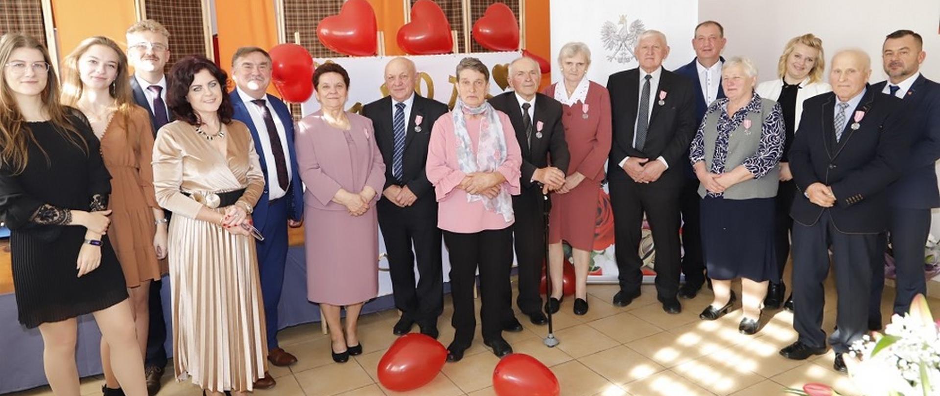 Jubileusz "Złote Gody" w gminie Słupia Konecka