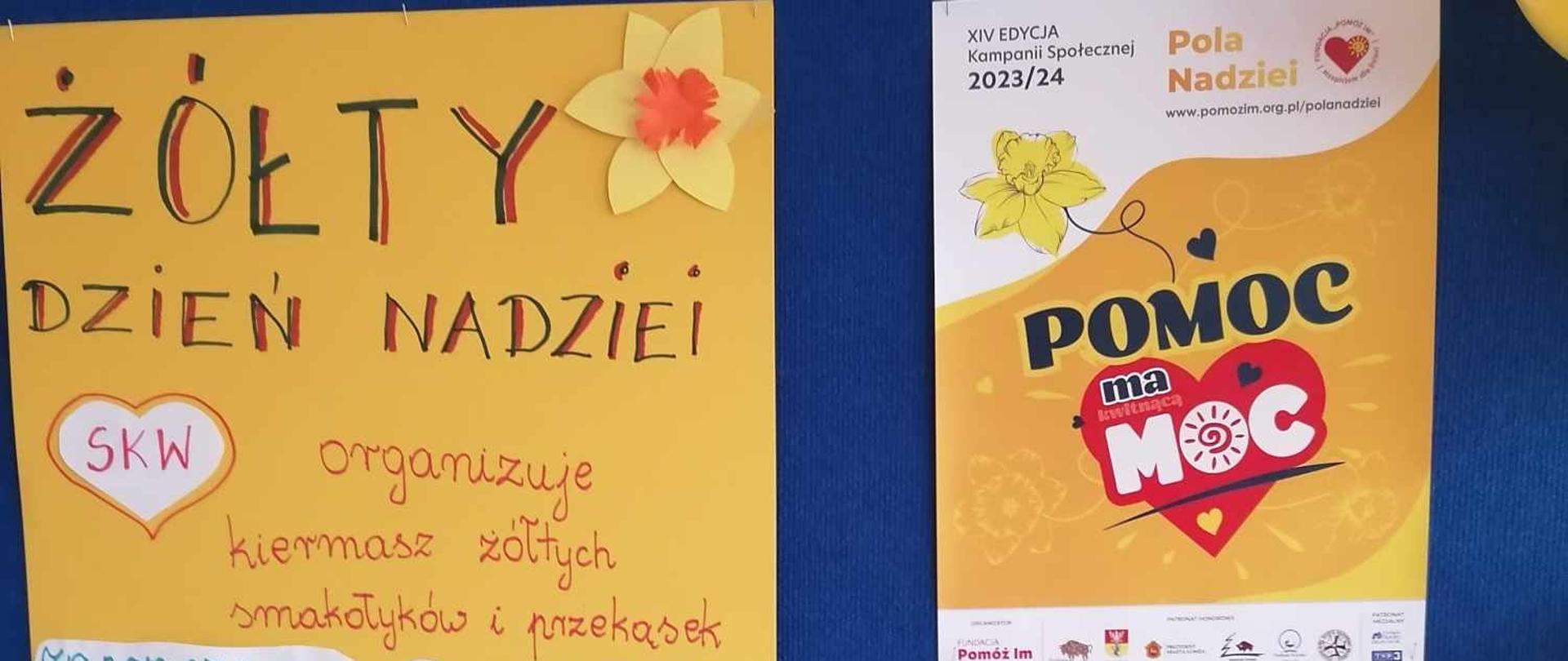 XIV edycji Kampanii Społecznej POLA NADZIEI - Szkoła Podstawowa im. Jan a Pawła II dołącza do tej akcji