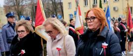 Moment składania wiązanki