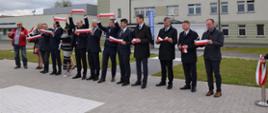 Oficjalne oddanie do użytku lądowiska przy SP ZOZ w Łapach.
