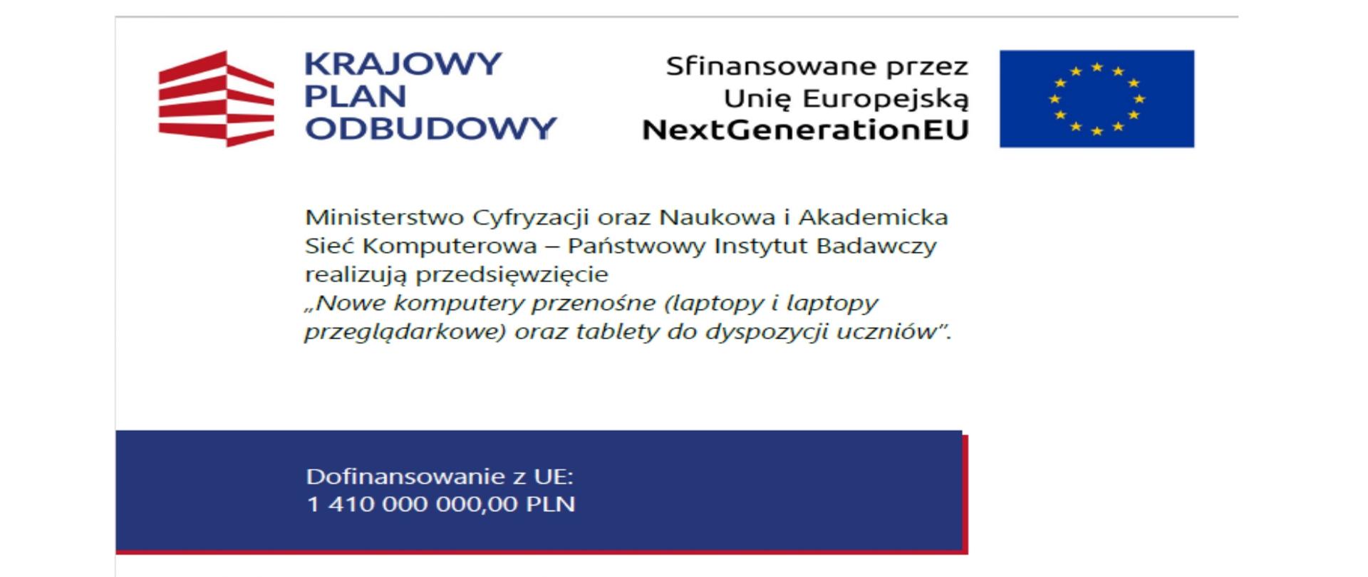 Sprzęt dla szkół z KPO – realizacja wskaźnika C15G laptopy, laptopy przeglądarkowe i tablety dla szkół