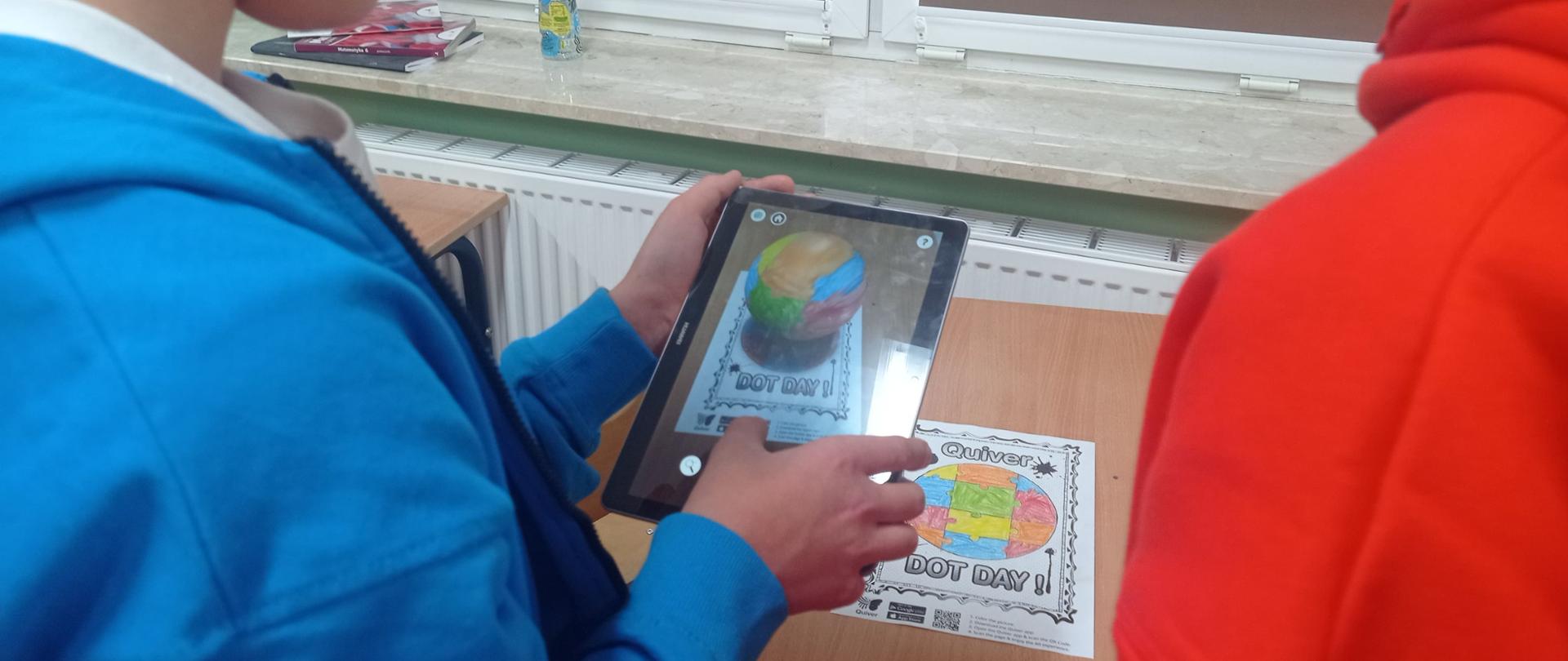zdjęcie pracy uczniów