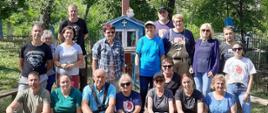 grupa wolontariuszy z wizytą w Kazachstanie
