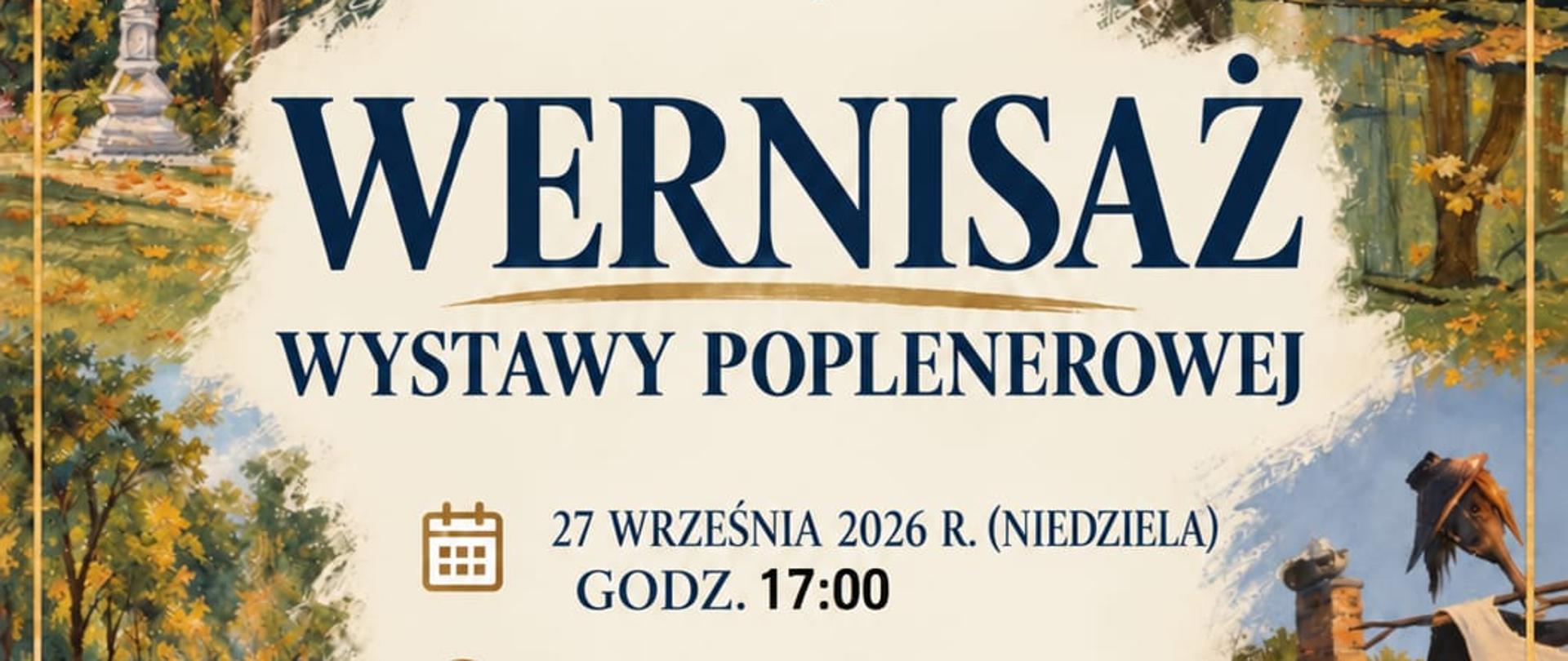 Plakat informujący o wydarzeniu