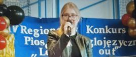 IV Regionalny Konkurs Piosenki Anglojęzycznej "Let's song out!".