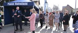 Otwarcie drogi w Juchnowcu Kościelnym