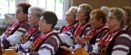 Członkinie Zespołu Ludowego "Mianka" z Mnia