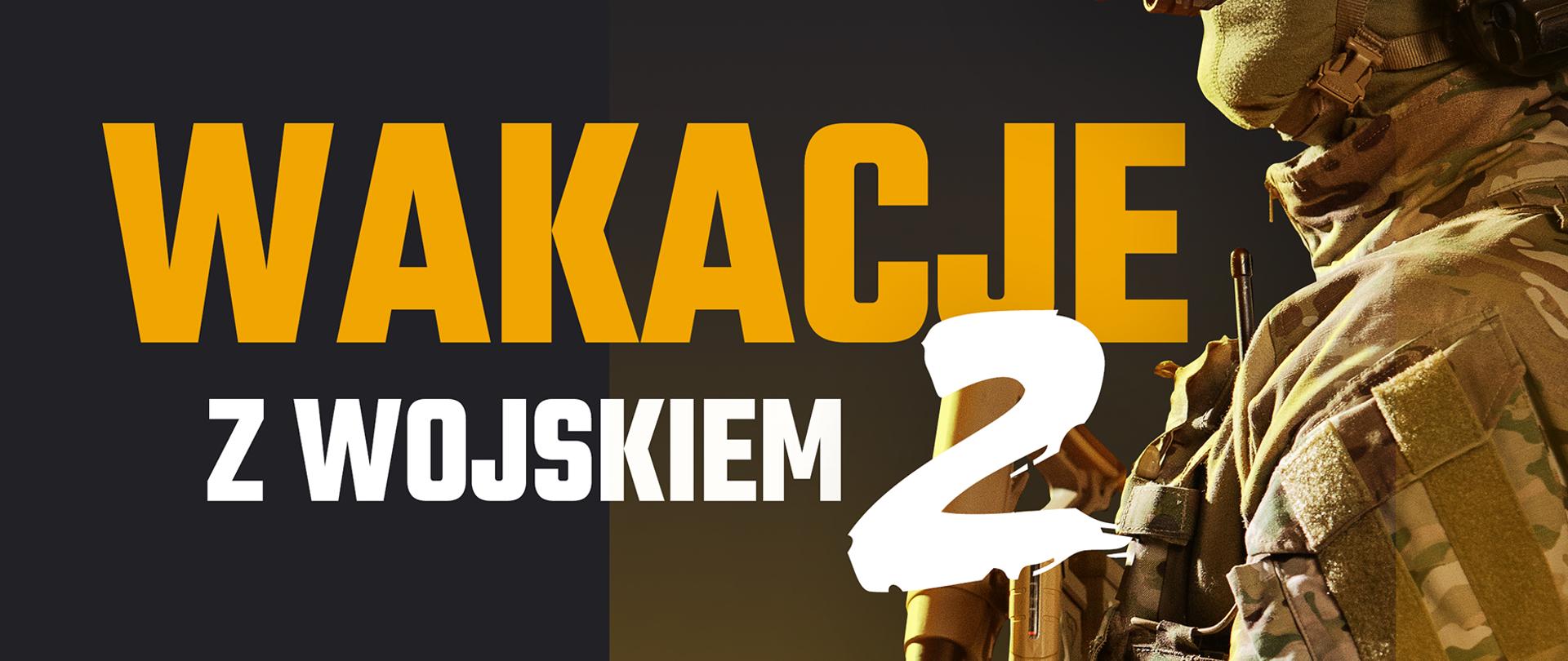 Plakat - Wakacje z wojskiem
