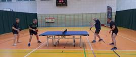 Przedstawiciele klubów Siemiatycze - Sokołów Podlaski w trakcie gry