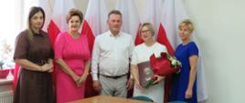 Powierzenie stanowiska Dyrektora Zespołu Szkolno - Przedszkolnego w Uninie Pani Marii Walickiej przez Wójta Gminy Waldemara Sabaka