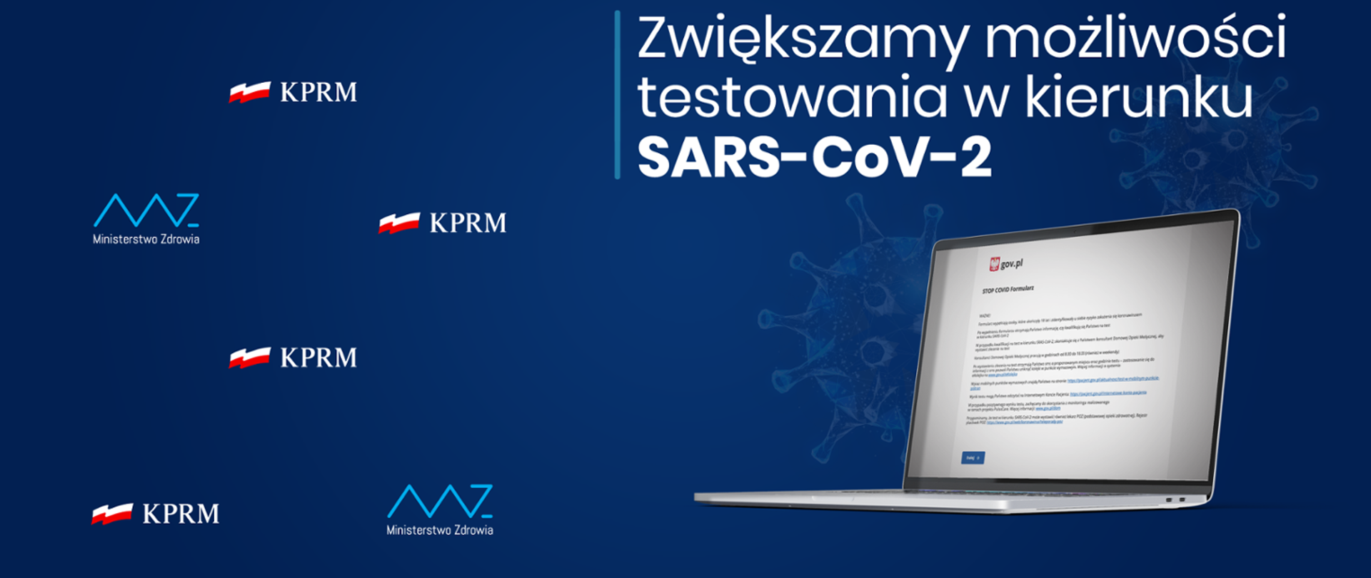 Zwiększamy możliwości testowania w kierunku SARS-Cov-2