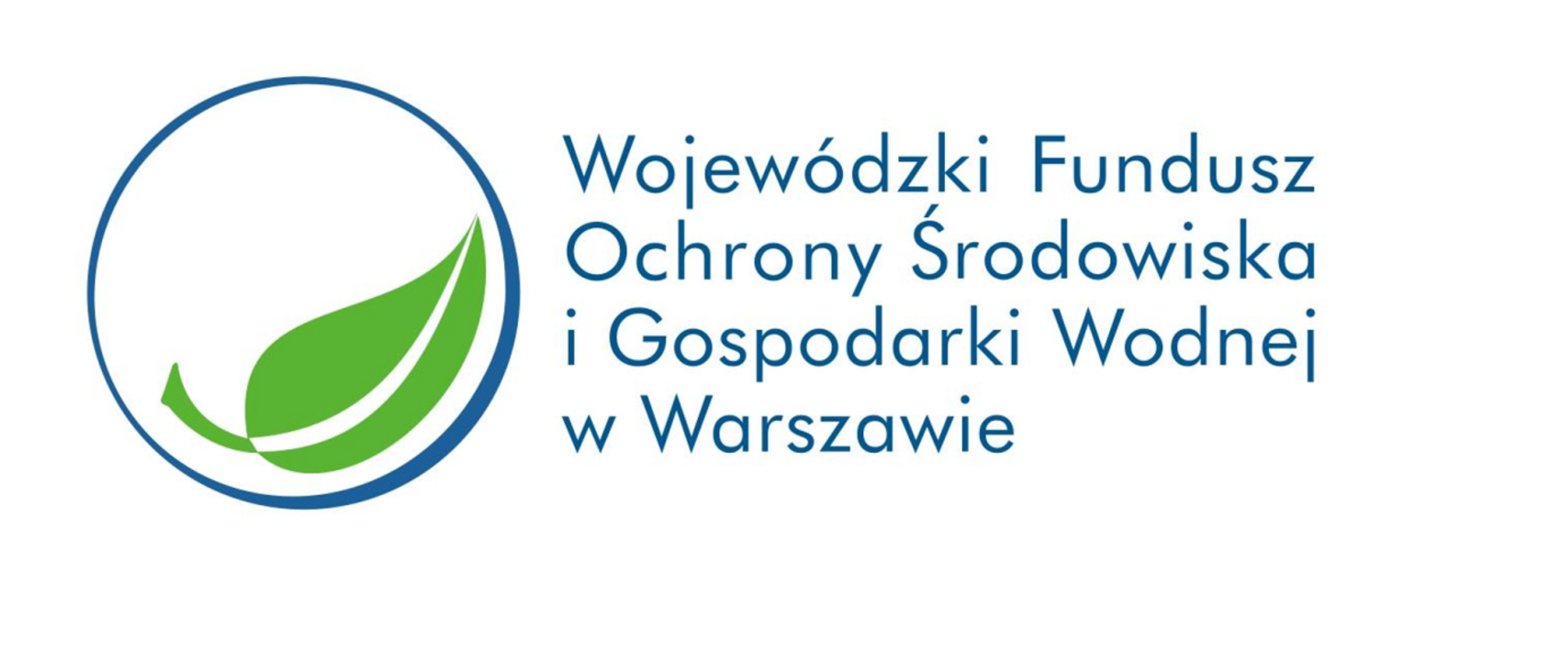 Logo Wojewódzkiego Funduszu Ochrony Środowiska i Gospodarki Wodnej w Warszawie