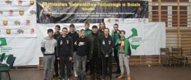 Drużyna z Hajnówki - trener i zawodnicy