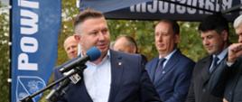 Otwarcie drogi Kudrycze - Wojszki - głos zabiera starosta