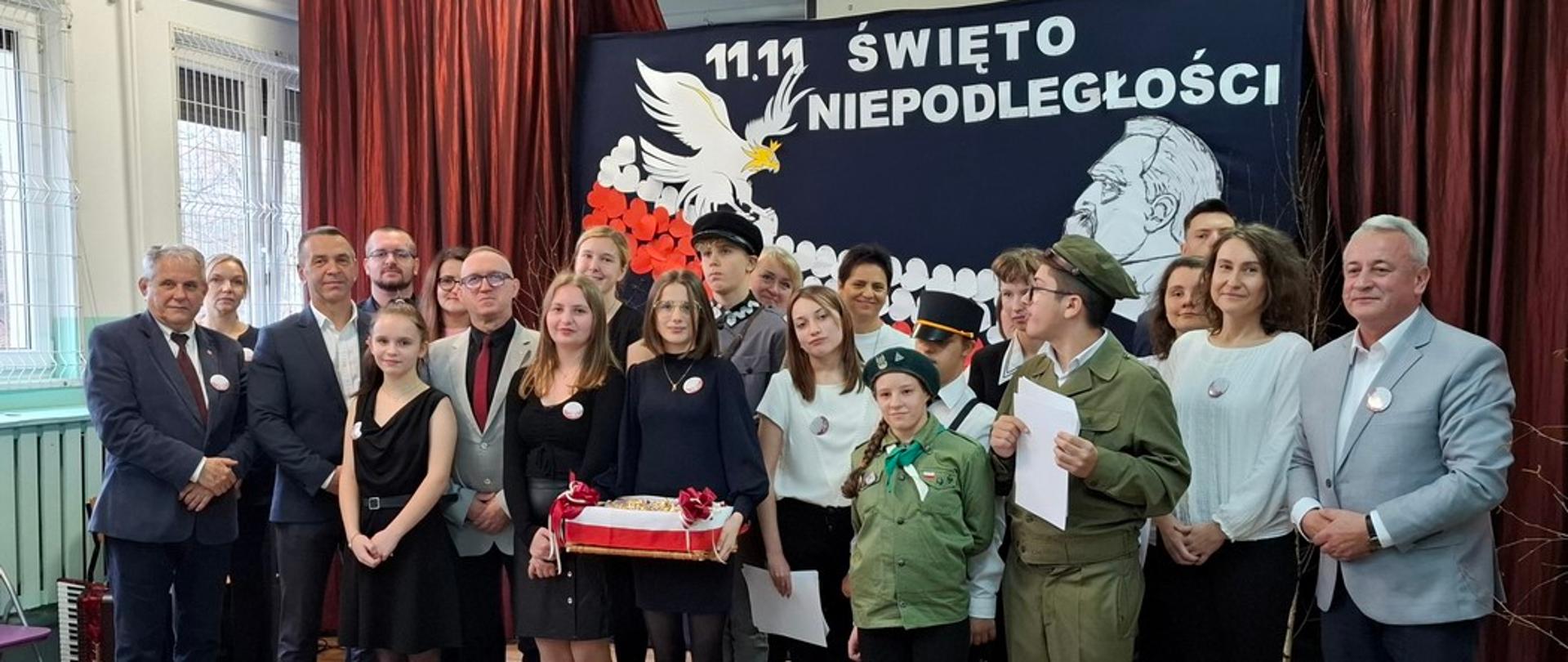Święto Niepodległości w Ośrodku Szkolno-Wychowawczym w Baryczy