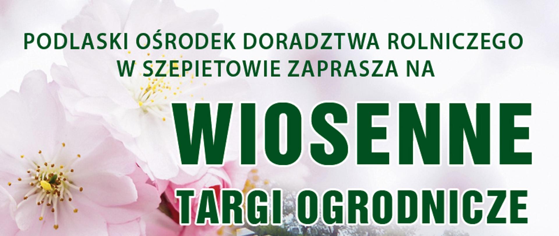 Plakat z kwiatami i instalacją fotowoltaiczną