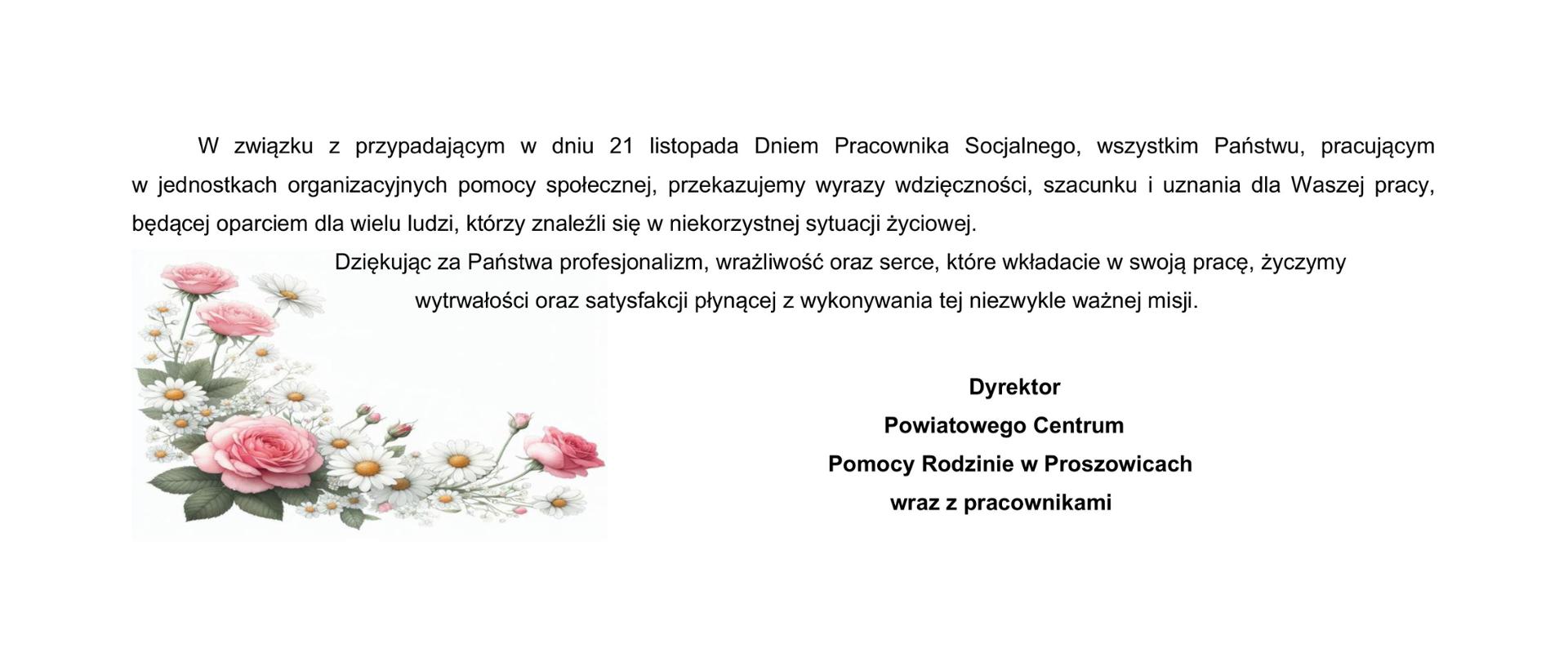 życzenia z okazji Dnia Pracownika Socjlanego