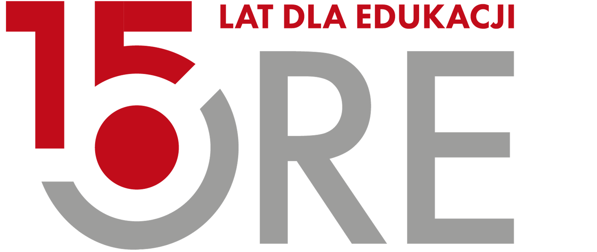 Grafika przedstawia logo Ośrodek Rozwoju Edukacji - 15 lat dla edukacji ORE.