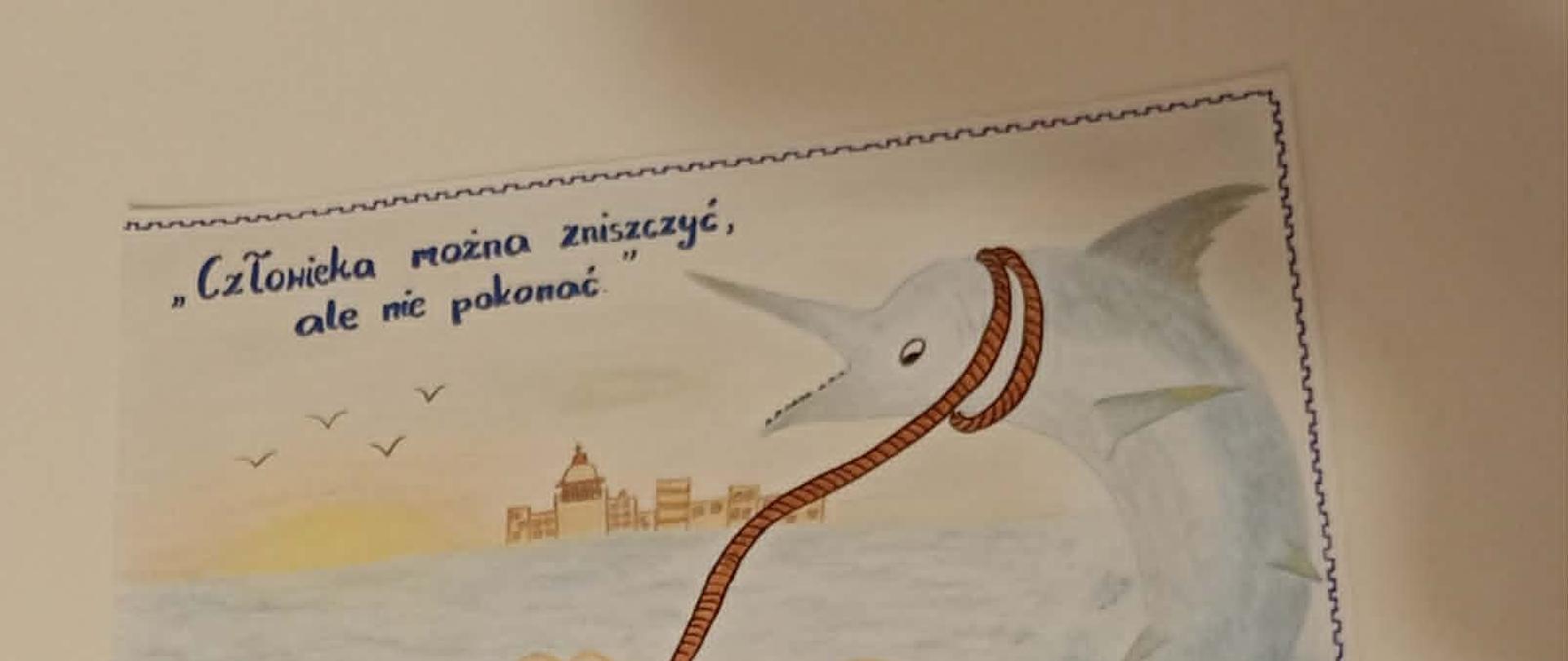 Ernest Hemingway „Stary człowiek i morze”.