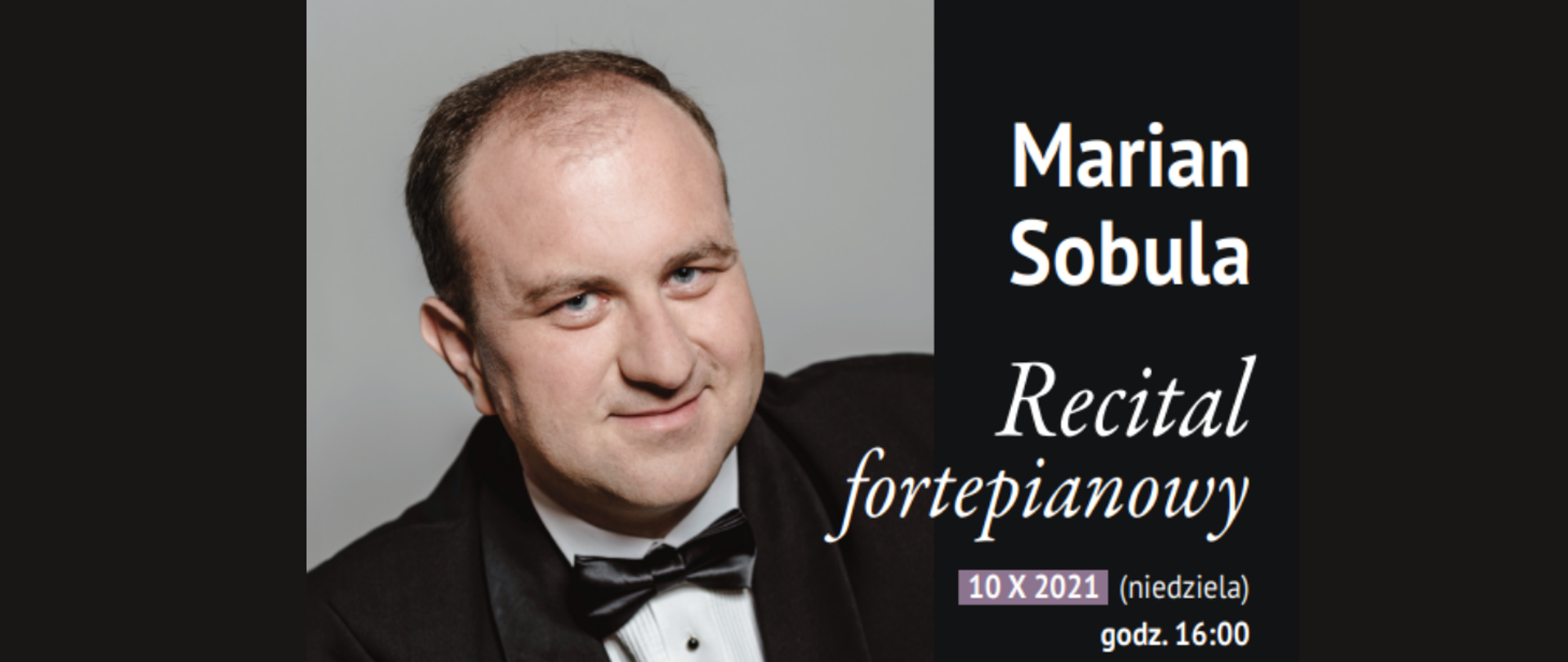 Recital fortepianowy w wykonaniu Mariana Sobuli