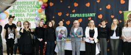Kadra przedszkola w trakcie prezentacji