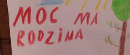 Prace konkursowe przedstawiające rodzinę oczami dzieci