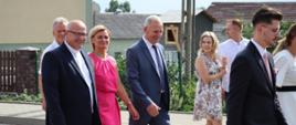 Zaproszeni goście. Od lewej: Ks.Piotr Chodźko, Magdalena Paczóska, Witold Kąkol