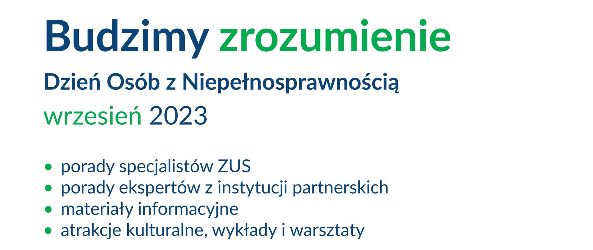 Plakat promujący Dzień Osób z Niepełnosprawnością 