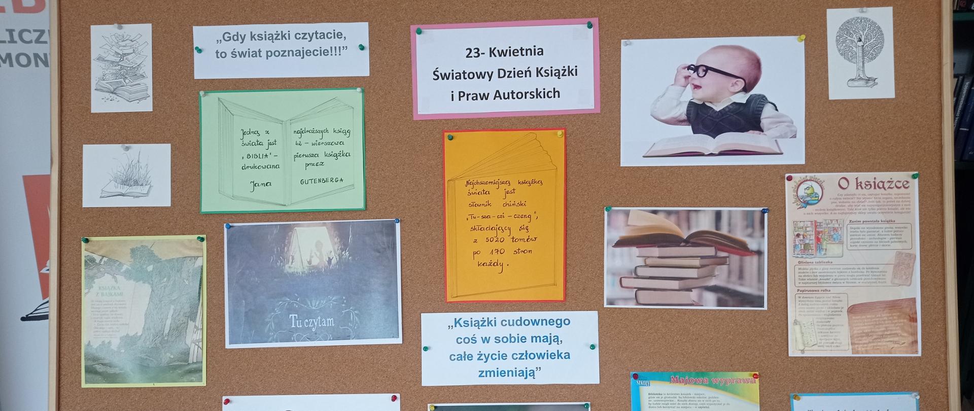 Światowy Dzień Książki i Praw Autorskich.