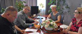 Podpisanie umowy pomiędzy Parafią, a Wykonawcą