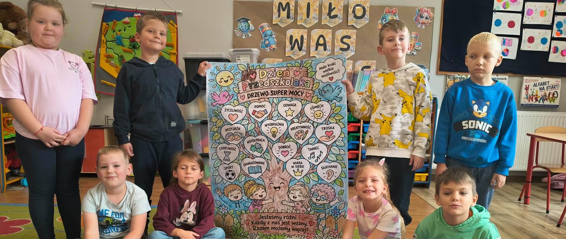 Dzień Przedszkolaka - oddział przedszkolny w Szkole Podstawowej im. Jana Pawła II w Żarnowie