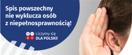 Spis nie wyklucza osób z niepełnosprawnością