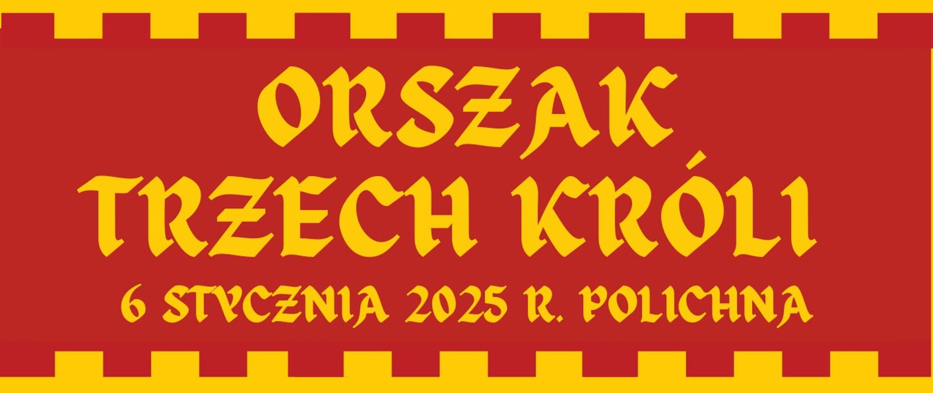 "Orszak Trzech Króli" w Polichnie