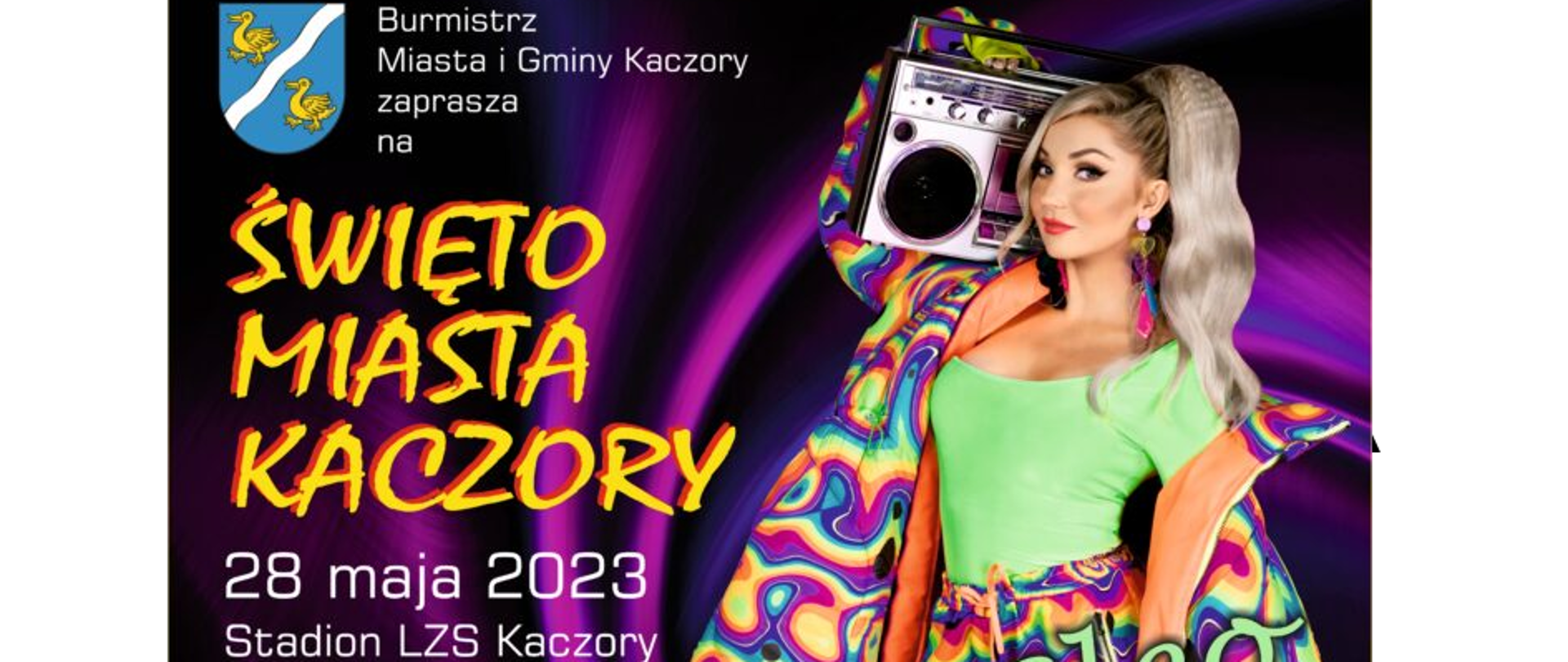 28 maja - Święto Miasta Kaczory, stadion LZS w Kaczorach