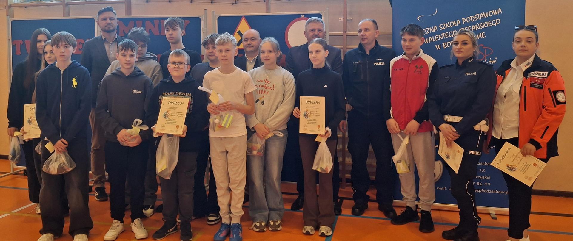 GMINNY TURNIEJ BEZPIECZEŃSTWA W RUCHU DROGOWYM