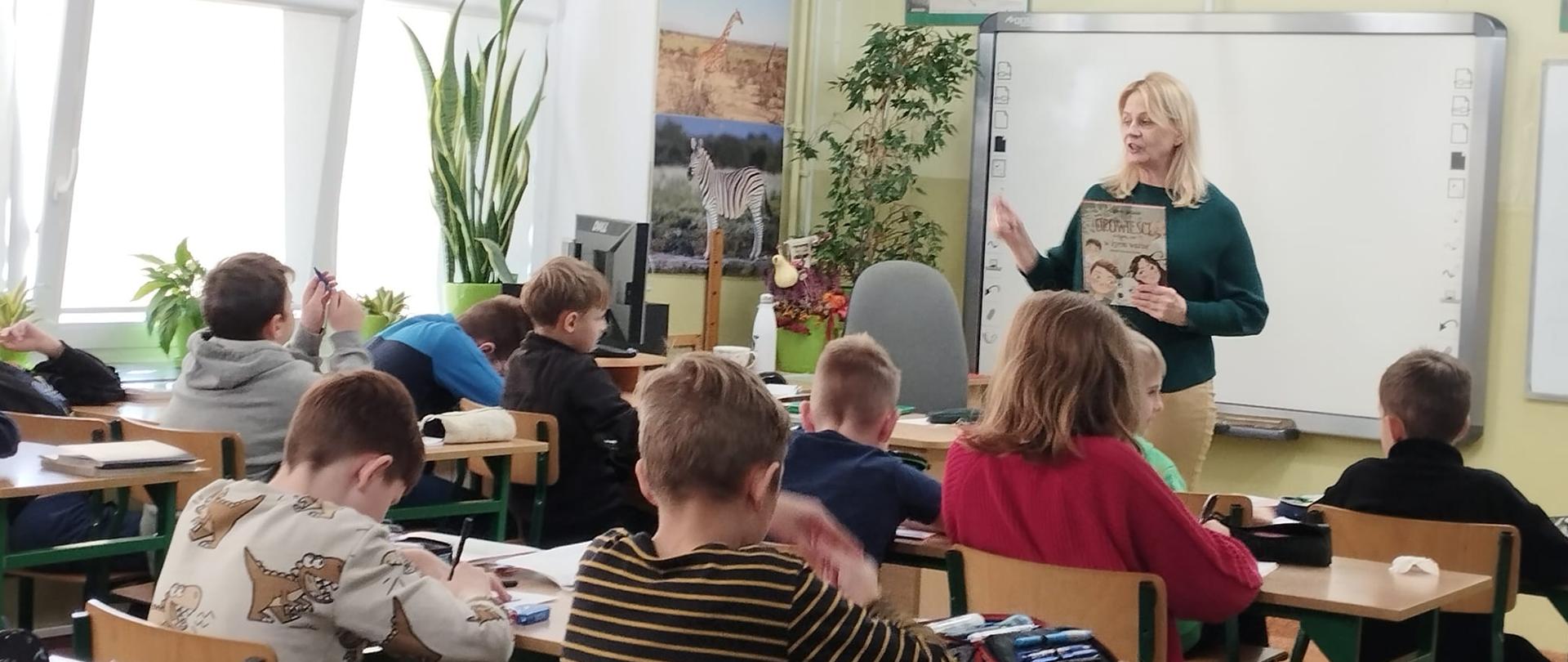 W klasie IVa czytano o tym, co w życiu ważne