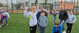 Sportowe powitanie wiosny w Szkole Podstawowej Nr 1 w Trzciance.