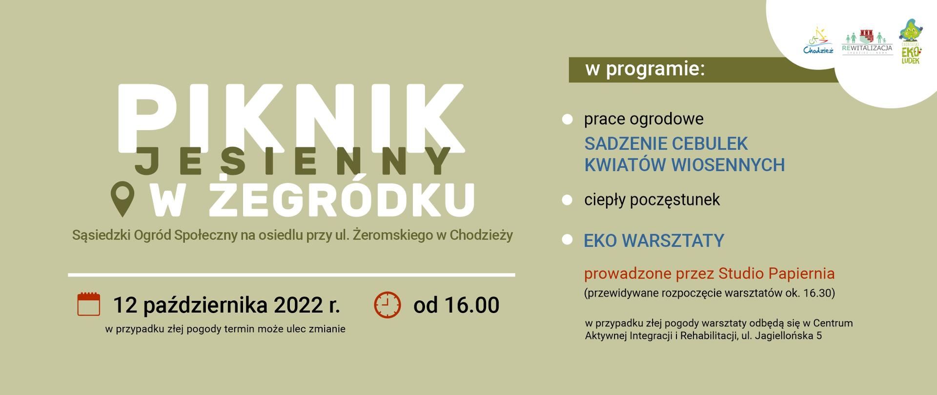 Plakat - piknik jesienny 